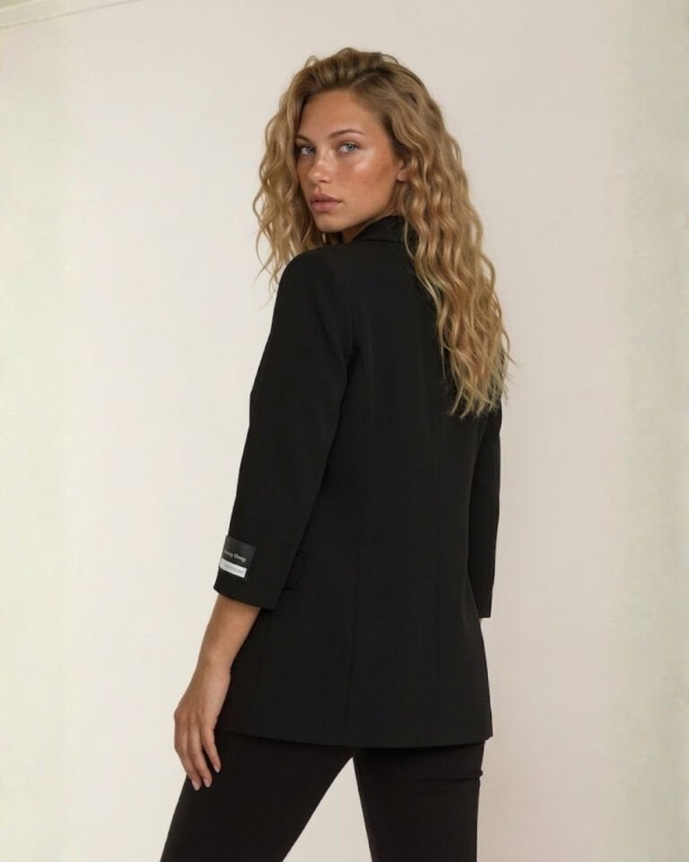 Zoe Yazlık Blazer Ceket - SİYAH