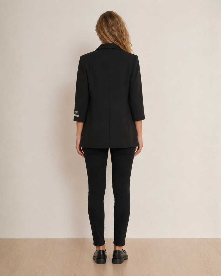 Zoe Yazlık Blazer Ceket - SİYAH
