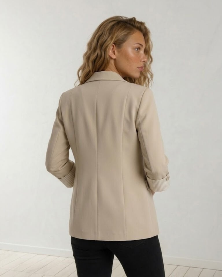 Anna Yazlık Blazer Ceket - BEJ