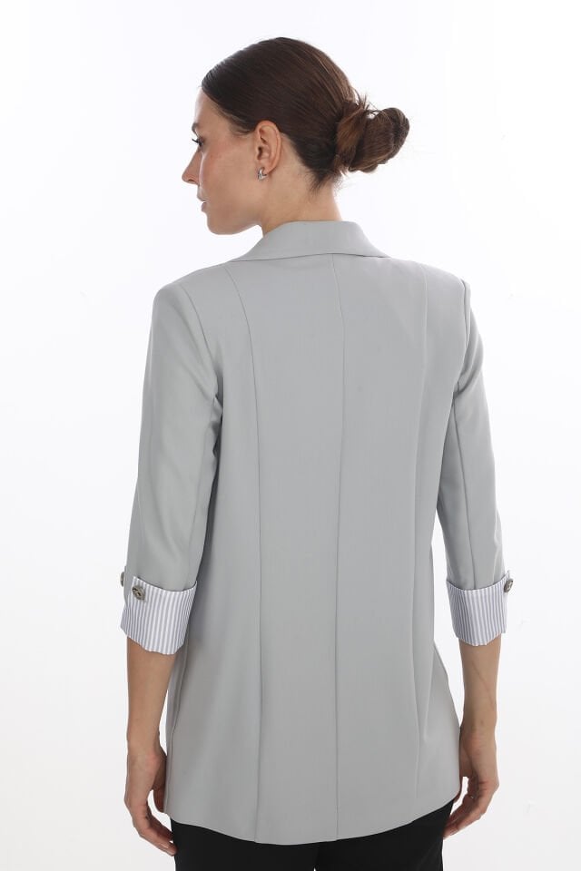 Double Kol Detaylı Ceket