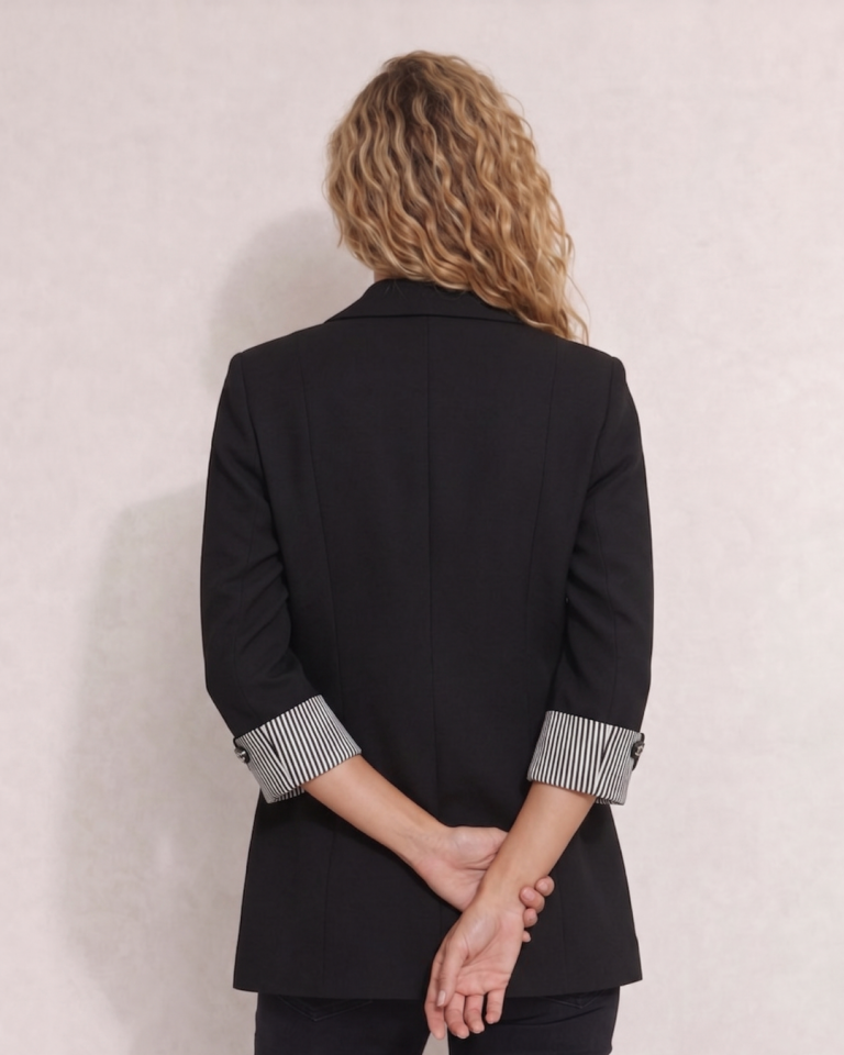 Anna Yazlık Blazer Ceket - SİYAH