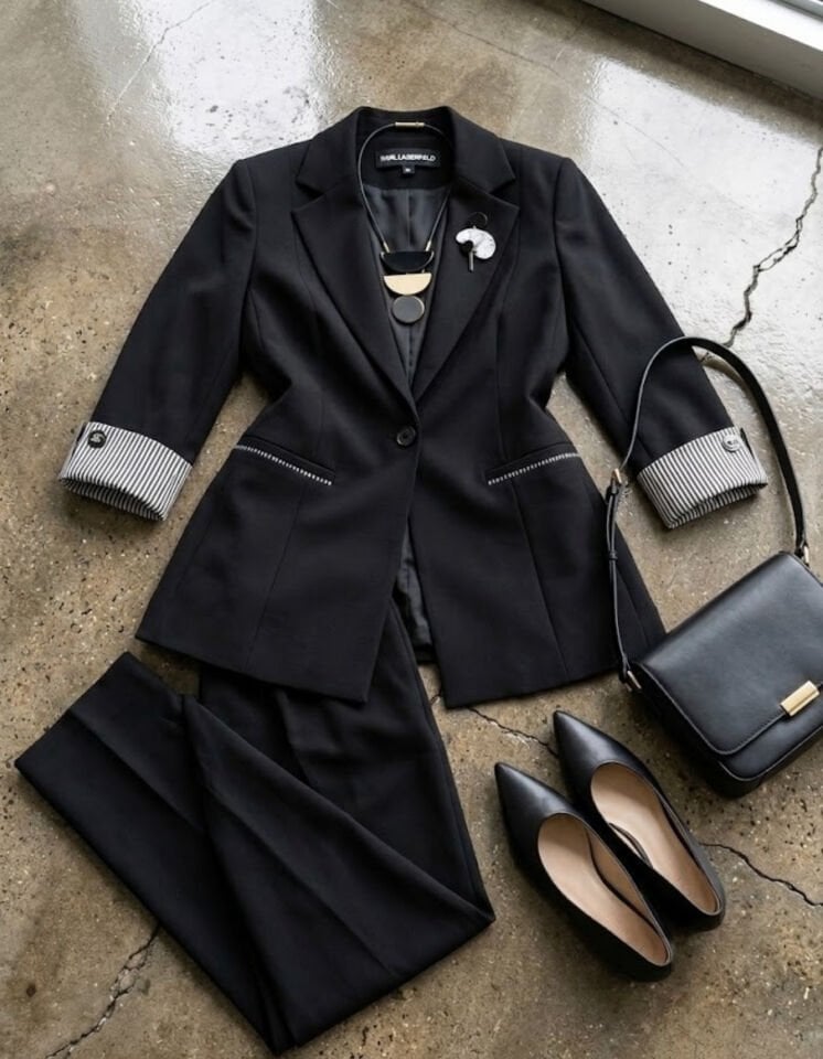 Anna Yazlık Blazer Ceket - SİYAH