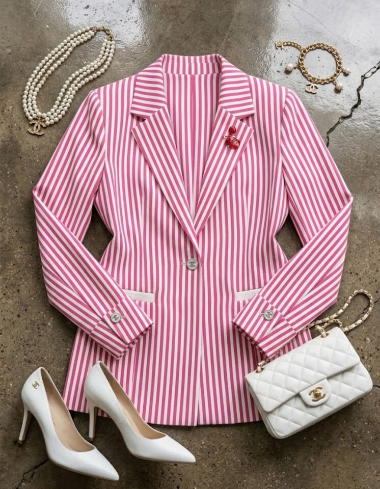 Arya Yazlık Blazer Ceket - PEMBE