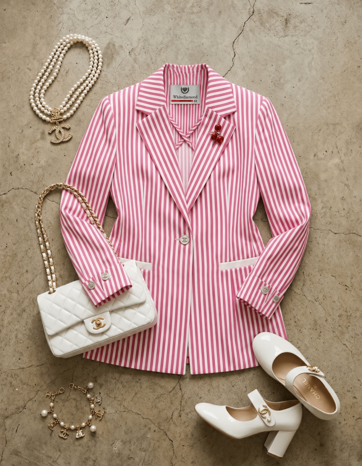 Arya Yazlık Blazer Ceket - PEMBE