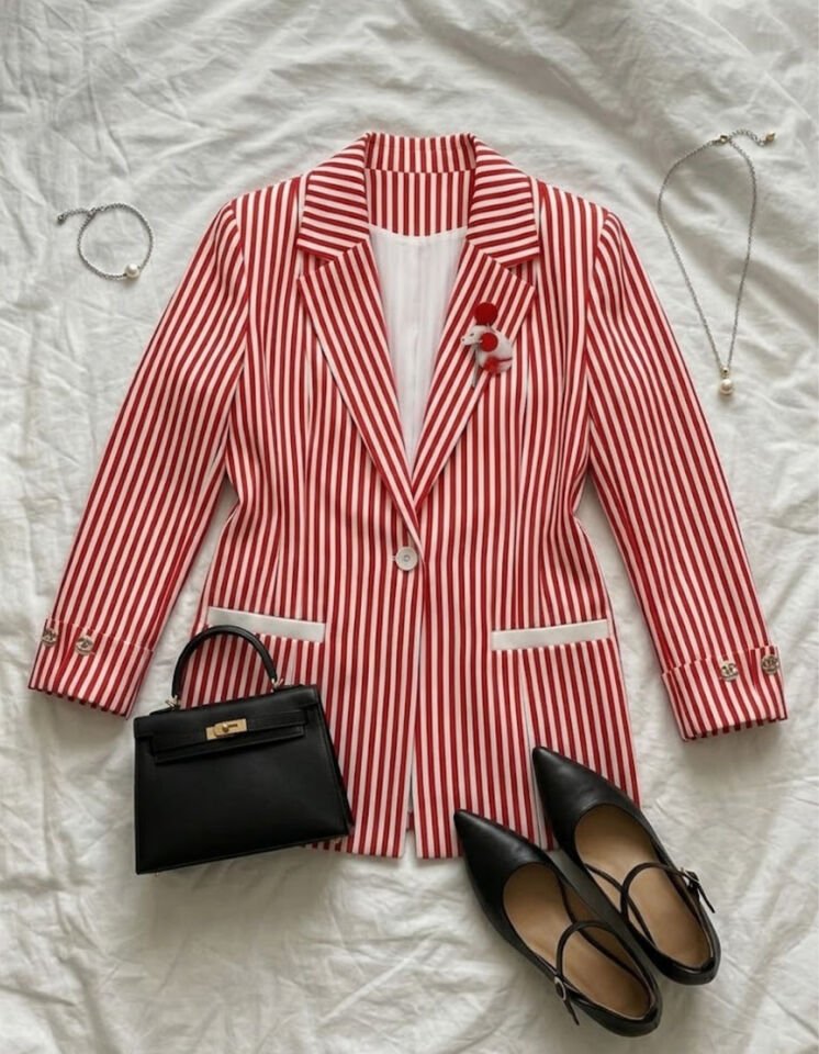 Arya Yazlık Blazer Ceket - TURUNCU