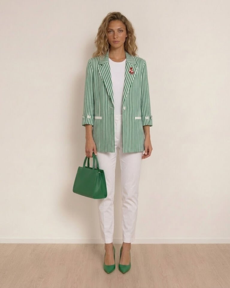 Arya Yazlık Blazer Ceket - YEŞİL