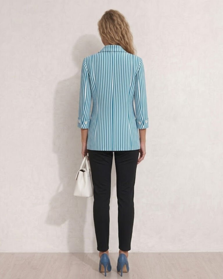 Arya Yazlık Blazer Ceket & Pantolon Takım - MAVİ