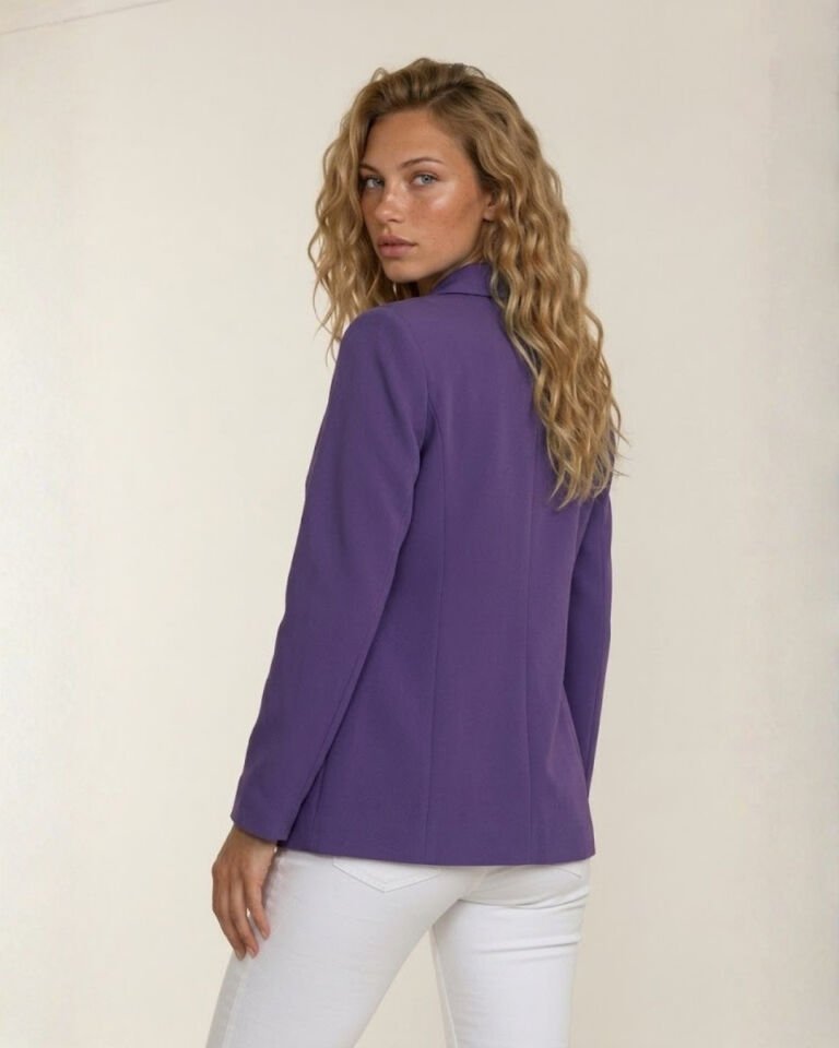 Celine Uzun Kollu Blazer Ceket - MOR