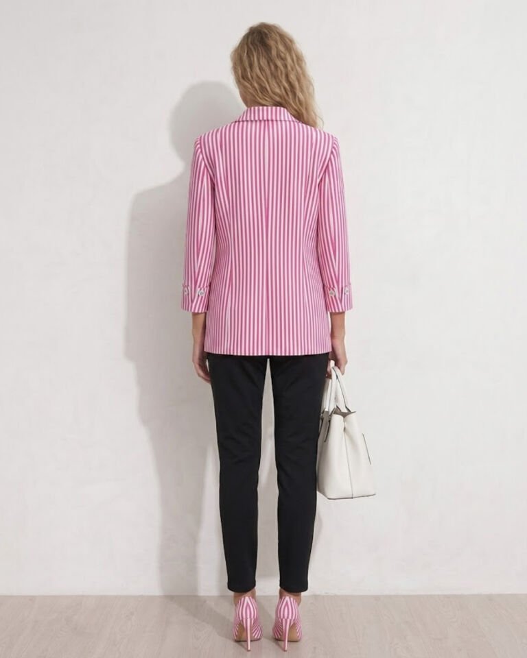 Arya Yazlık Blazer Ceket & Pantolon Takım - PEMBE