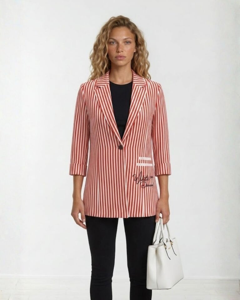 Rosa Yazlık Blazer Ceket - TURUNCU