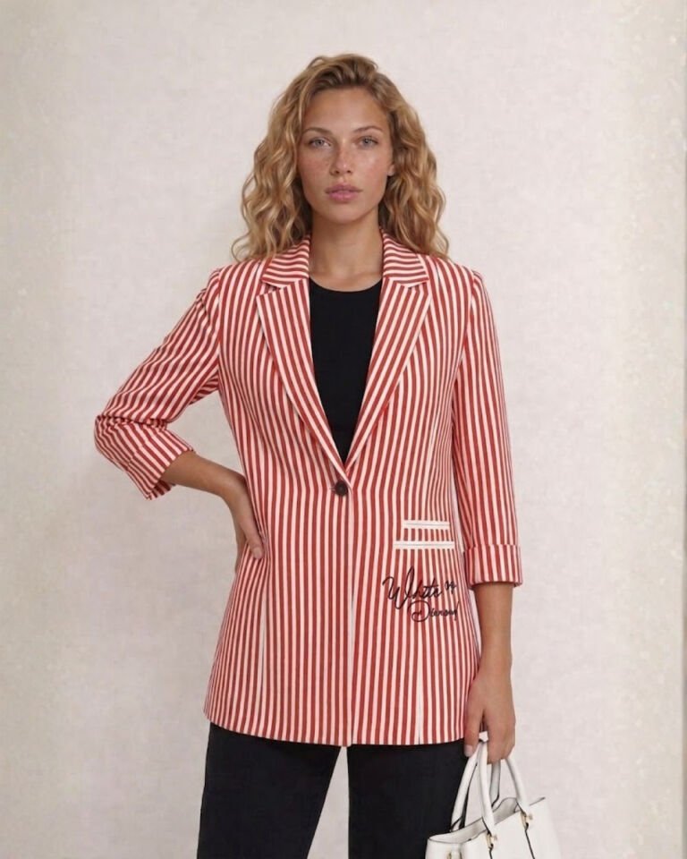 Rosa Yazlık Blazer Ceket - TURUNCU