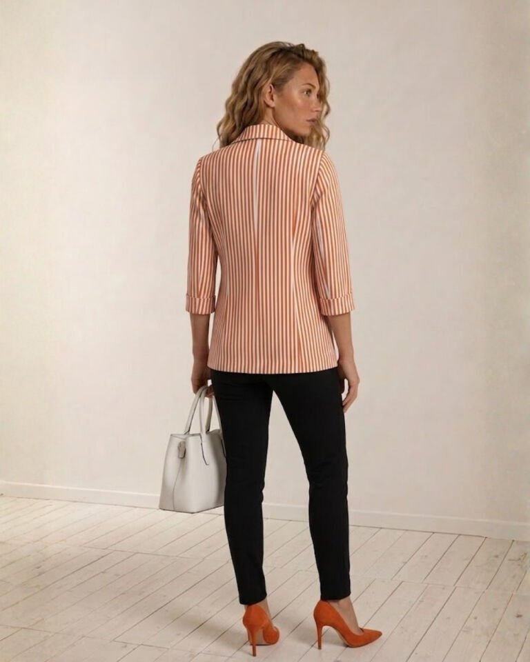Rosa Yazlık Blazer Ceket - TURUNCU