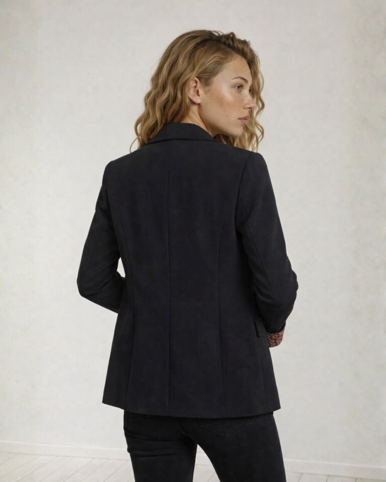 Lusia Kışlık Blazer Ceket - SİYAH