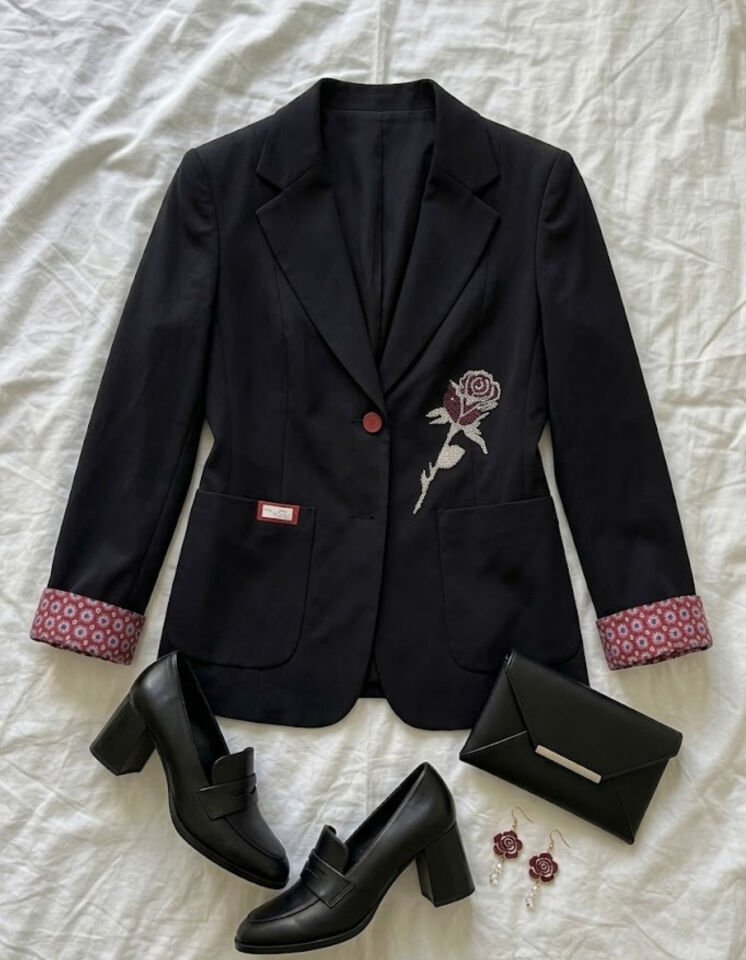 Lusia Blazer Ceket - SİYAH
