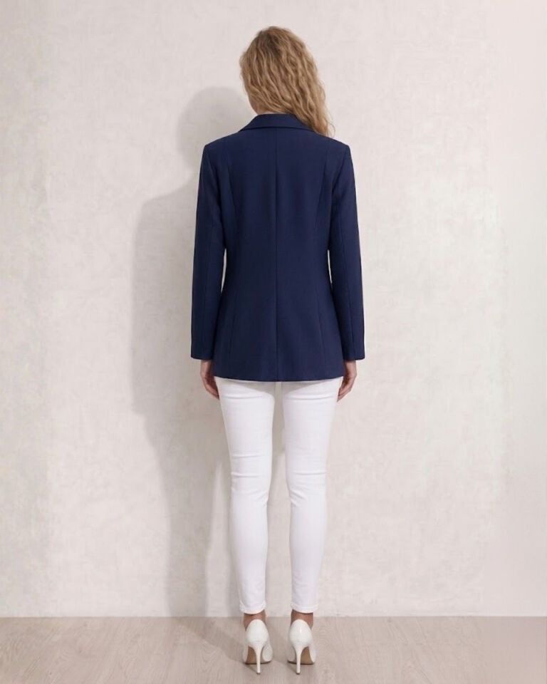 Carina Blazer Ceket - LACİVERT