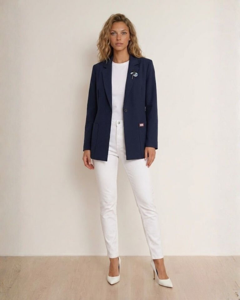 Carina Blazer Ceket - LACİVERT