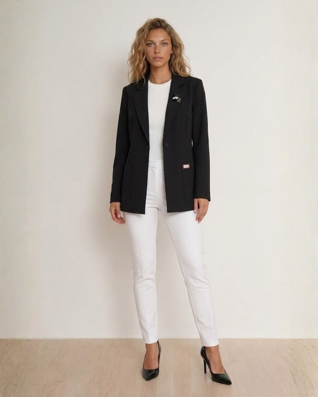 Carina Kışlık Blazer Ceket - SİYAH
