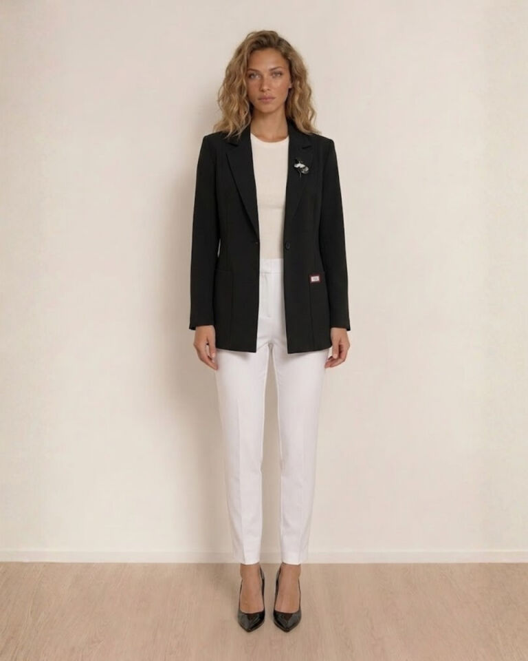 Carina Blazer Ceket - SİYAH
