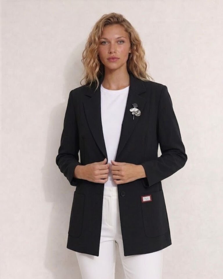 Carina Kışlık Blazer Ceket - SİYAH
