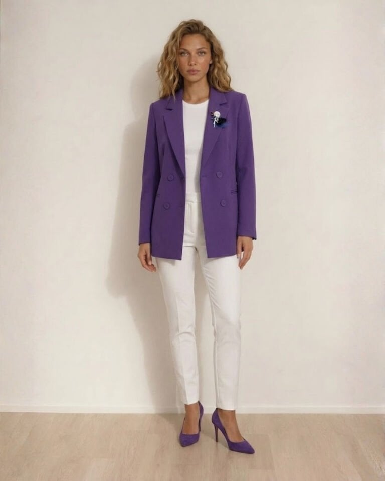 Elisa Blazer Ceket - MOR