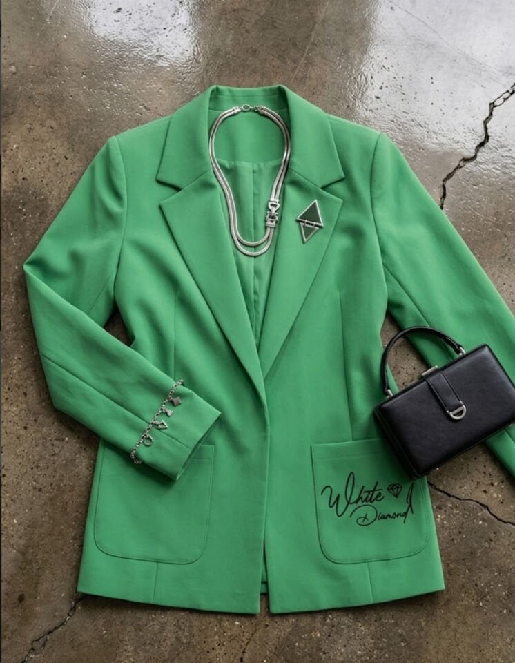 Terra Blazer Ceket - YEŞİL