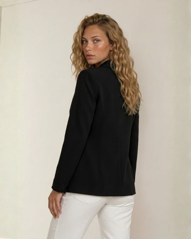 Elisa Kışlık Blazer Ceket - SİYAH