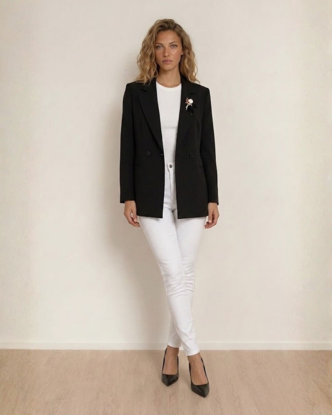 Elisa Kışlık Blazer Ceket - SİYAH