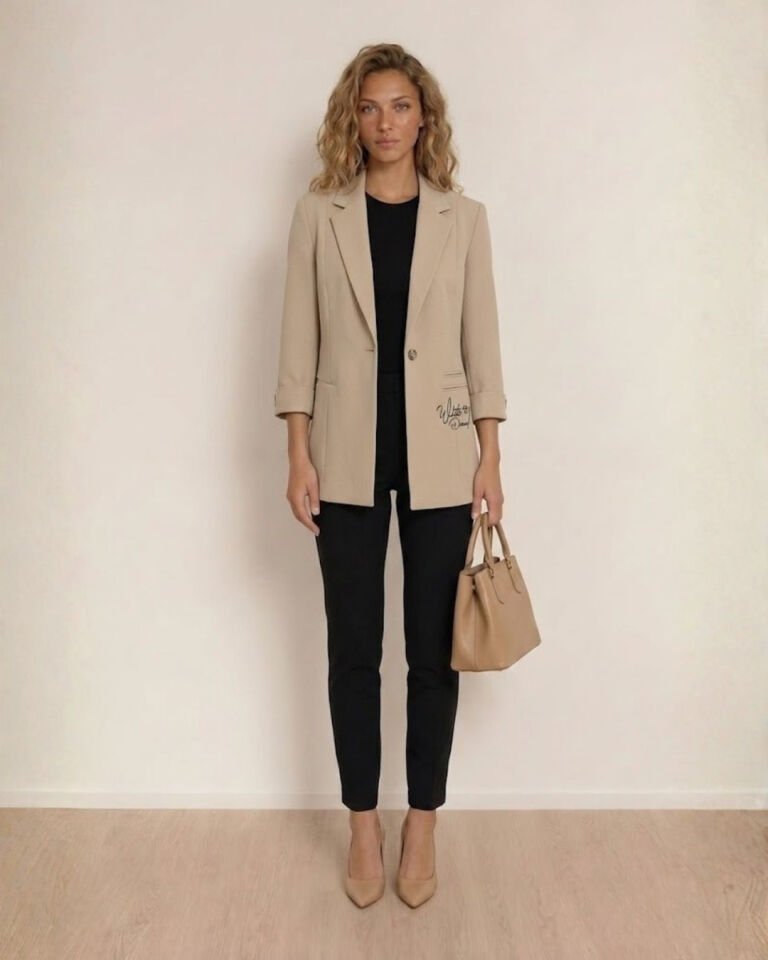 Sofia Yazlık Blazer Ceket - BEJ