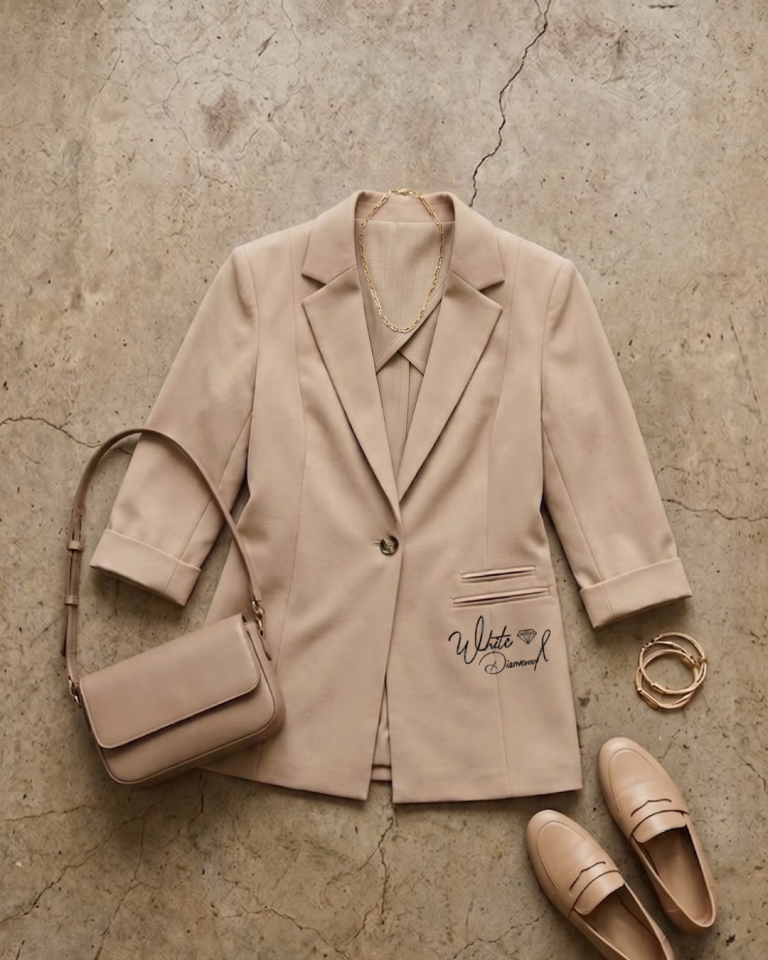 Sofia Yazlık Blazer Ceket - BEJ