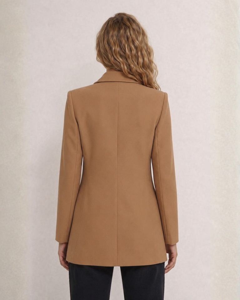 Luca Blazer Ceket - CAMEL