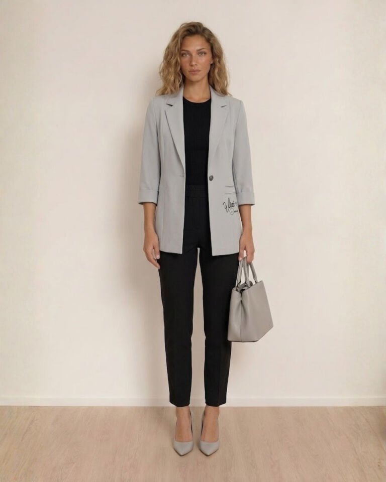 Sofia Yazlık Blazer Ceket - GRİ
