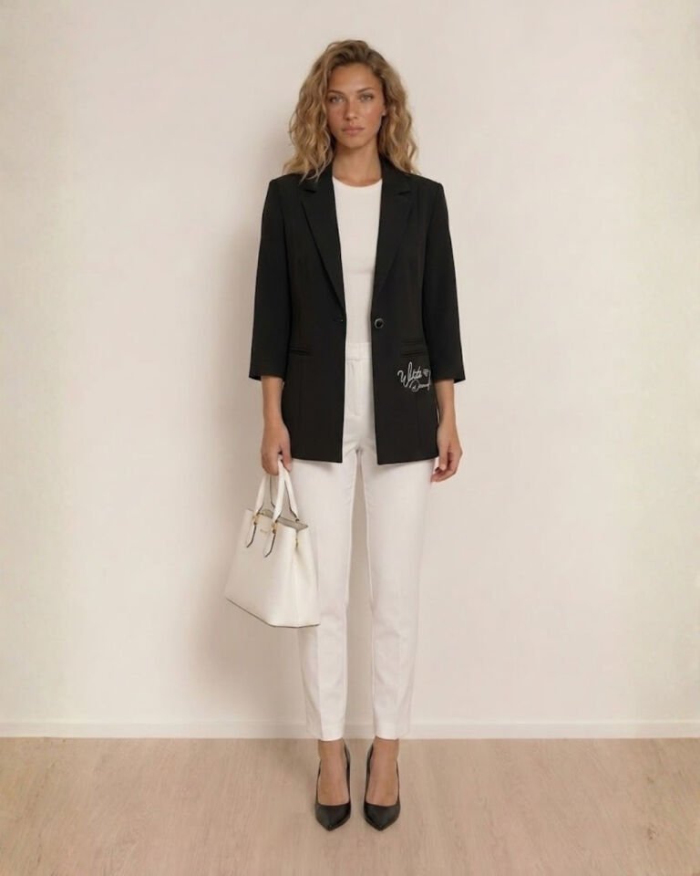 Sofia Yazlık Blazer Ceket - SİYAH