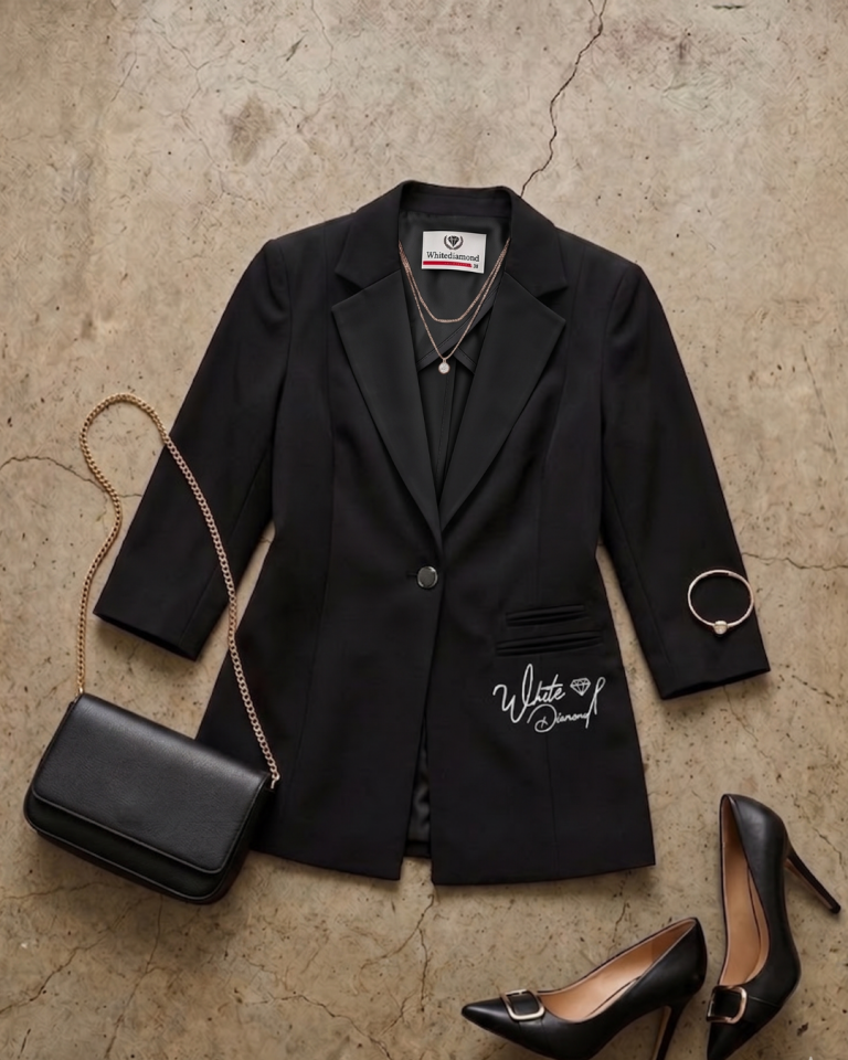 Sofia Yazlık Blazer Ceket - SİYAH