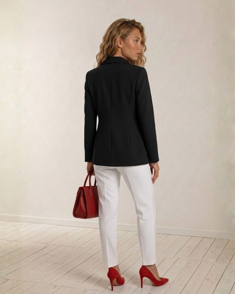 Luca Kışlık Blazer Ceket - SİYAH