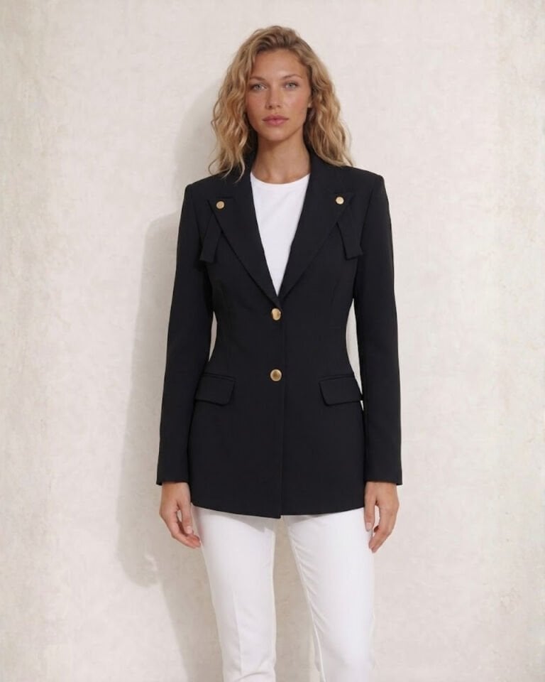 Luca Blazer Ceket - SİYAH