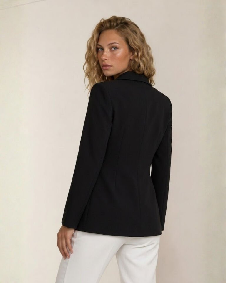 Luca Kışlık Blazer Ceket - SİYAH