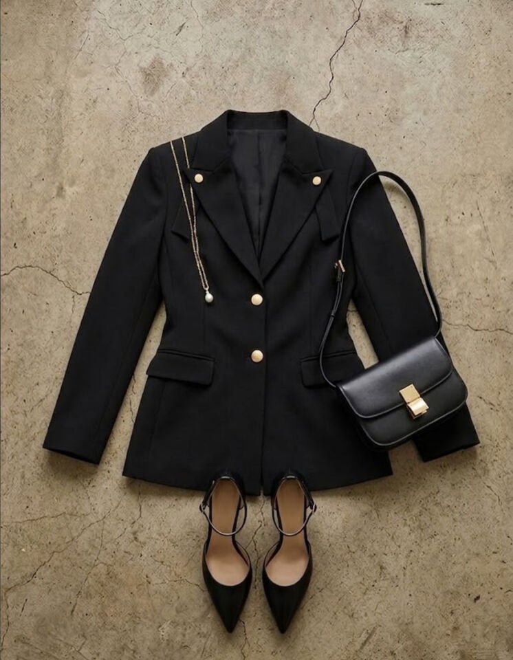 Luca Blazer Ceket - SİYAH