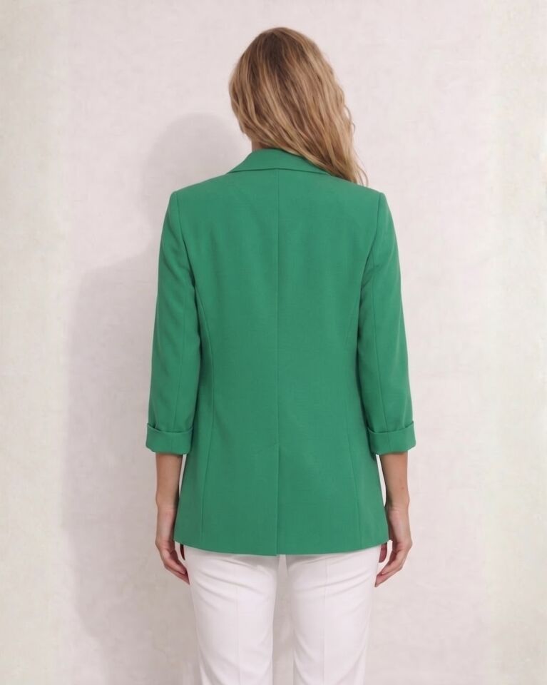 Sofia Yazlık Blazer Ceket - YEŞİL