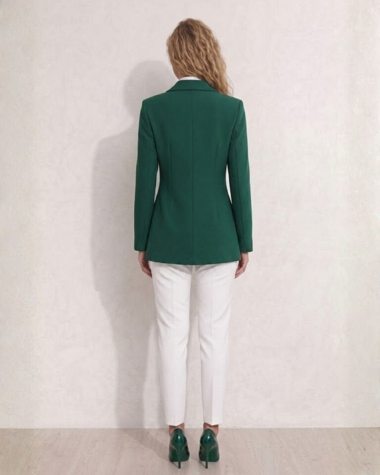 Luca Blazer Ceket - YEŞİL